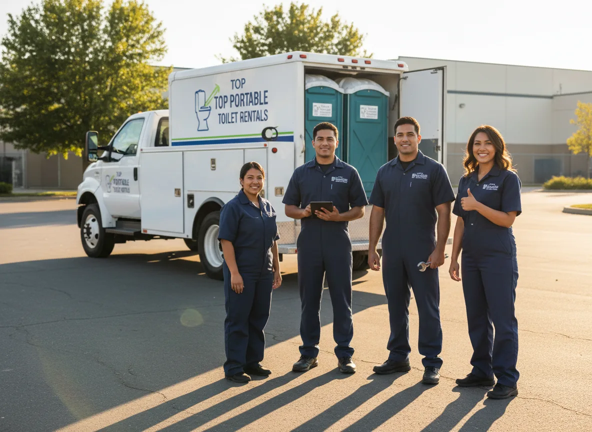 Short Term Porta Potty Rental company in Dundee, MS